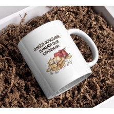 FikArt "olmazsa Olmazların Olmasa Da Olur Kısmındayım" Kedi Kupa