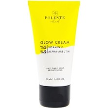 Polente Natural - Glow Cream - Vitamin C & Arbutin Içeren Aydınlatıcı Leke Kremi (50 Ml)