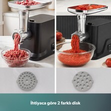 Homend Et Çekme & Salça & Sucuk & Içli Köfte Aparatlı Paslanmaz Çelik Kıyma Yapma Makinesi