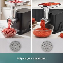 Homend Et Çekme & Salça & Sucuk & Içli Köfte Aparatlı Paslanmaz Çelik Kıyma Yapma Makinesi