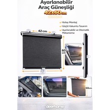 Handanca Araba Araç Içi Katlanabilir Araç Oto Ön Cam Güneşlik Branda 42X60CM Siyah - Fiyatı, Yorumları