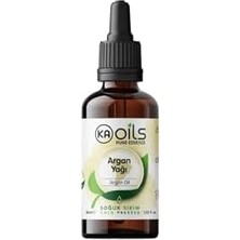 Argan Yağı 30 ml | 100% Pure Argania Spinosa Kernel Oil | Soğuk Sıkım Doğal Taşıyıcı Yağ | Saç ve Cilt Bakımı Için Onarıcı Besleyici