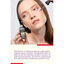 She Vec Smooth Me– All Nıght | Aktif Kömür Içeren Matlaştırıcı ve Cilt Kusur Görünümünü Azaltıcı Siyah Serum