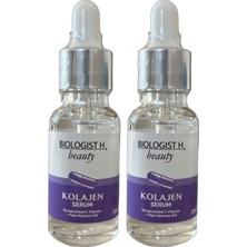 Bıologısth Beauty Yüz Bakım Nemlendirici Serum Yüz Kolajen Yaşlanma Karşıtı Pompa 20 1 (2 Paketi)
