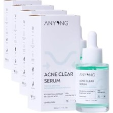 Anyong Sivilce Karşıtı, Yatıştırıcı Azelaik Asit%5 Serum 30 ml (Centella Özü & Prebiyotik) (4 Paketi)