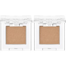 Uzun Süre Kalıcı Kolay Uygulanan Işıltılı Tekli Far Modern Shadow Shimmer (206 Satin) (2 Paketi)
