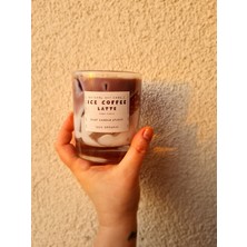 Dust Candle Studio Ice Coffee Latte Mum – Kahve Kokulu Doğal Soya Mum