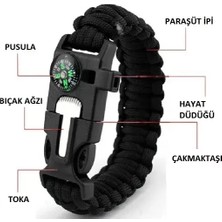 Çok Amaçlı Hayatta Kalma Bilekliği Midastech