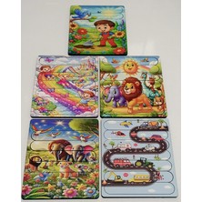 5 Adet 7 Parçalı Çubuk Puzzle Seti