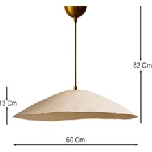 Arivienne Handmade Karbon Avize | El Yapımı Modern Tavan Aydınlatma | 15-60 cm | E27 Duy Uyumlu | Enerji Tasarruflu & Ce Sertifikalı | Yerli Üretim Modern Dekorasyon Avizesi