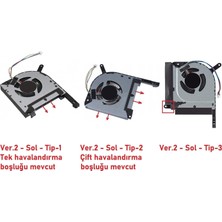 Bilbor Bilgisayar Asus Tuf Gaming A15 F15 FX506II-HN173 Fan V2 (Sol Fan) Tip3