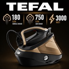 Tefal GV9820 Pro Express Vision 3000 Watt Yüksek Basınçlı Buhar Kazanlı Ütü 180 gr Sürekli Buhar Hızlı Kırışıklık Giderme Seramik Taban ve Otomatik Kapanma