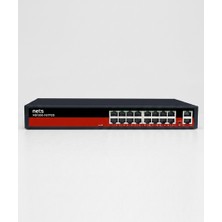 Nets Shop Nets NS1000-16TP2G Gigabit Poe Switch (16 Port)