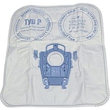 4x Elektrikli Süpürge Torbası Tip P ve 1x Microfilter Megaair Supertex VZ41AFP,%99,9 Ince Toz Filtreleme, Daha Yüksek Temizleme Performansı, VS08 Için Uygun