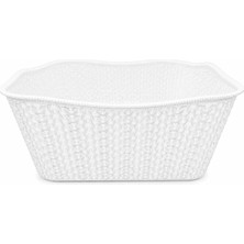 Akyüz Plastik Ekmek Sepeti - 10 Adet - 18 cm x 25,5 cm