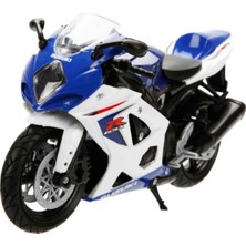 Aksoy Toys 1/12 Ölçek Diecast Suzuki GSX-R1000 2008 Model Motorsiklet