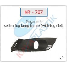 Kaya Csmtex Sis Far Çerçevesi Sol Mgn 4 Sedan Model Sisli