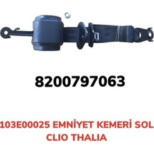 AFT Csmtex Emniyet Kemeri Otomatik Sol Clio-Thalia