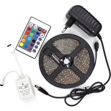 Nargo Şerit LED 5 Metre Kumandalı Animasyonlu Rgb