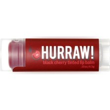 Hurraw Black Cherry Lip Balm - Vişne/dudak Koruyucu