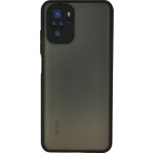 Senson Xiaomi Redmi Note 10 Kılıf Montreal Silikon Kapak - Siyah