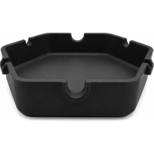 Akyüz Plastik Küllük Altıgen - 11 cm x 11 cm x 2,5 cm Yükseklik - 10 Adet
