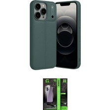 Apple Uyumlu iPhone 17 Pro Max Kılıf Doruk Klasik Özel Seri Ikili Koruma Seti