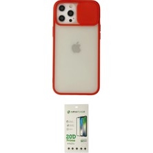 Apple Uyumlu iPhone 12 Pro Max Kılıf Vadi Çizgi Ikili Koruma Seti