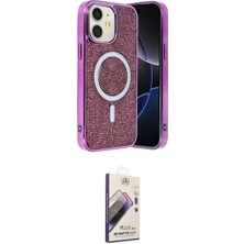Apple Uyumlu iPhone 11 Kılıf Eksen Çizgi Ikili Koruma Seti