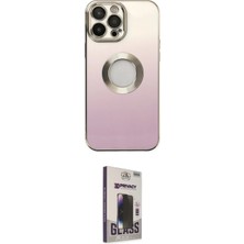Apple Uyumlu iPhone 13 Pro Max Kılıf Kutup Yansıma Özel Seri Ikili Koruma Seti