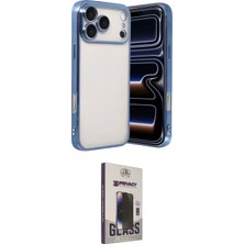 Apple Uyumlu iPhone 17 Pro Kılıf Vadi Minimal Ikili Koruma Seti