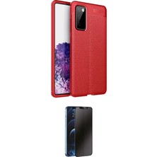 Samsung Uyumlu Galaxy S20 Fe Kılıf Doruk Klasik Özel Seri Ikili Koruma Seti