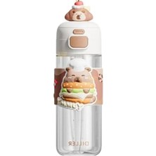 Esranın Dünyası Sevimli Hayvanlar Süslü Çocuk Matarası, 600ML