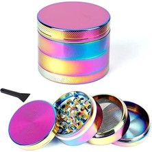 Esranın Dünyası 4 Katmanlı Mıknatıslı Herbal Grinder, Renkli Tasarım