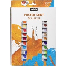 Artlantis Guaj Boya 24 Renk 12 ml 1 Paket Pepeo Guaj Boya Seti 24 Lü Ahşap Tuval Taş Ağaç Boyamalar Için Idea Boyama Seti