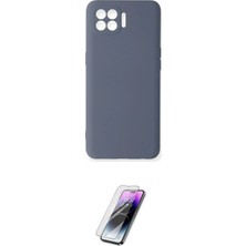 Oppo Uyumlu Reno 4 Lite Kılıf Ahenk Serisi Ikili Koruma Seti
