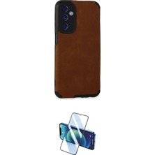 Samsung Uyumlu Galaxy M34 5g Kılıf Doruk Asil Koleksiyonu Ikili Koruma Seti