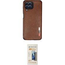 Samsung Uyumlu Galaxy M33 Kılıf Doruk Asil Koleksiyonu Ikili Koruma Seti
