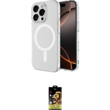 Apple Uyumlu iPhone 16 Pro Max Kılıf Ahenk Yansıma Prime Ikili Koruma Seti