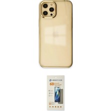 Apple Uyumlu iPhone 12 Pro Max Kılıf Doruk Doku Prime Ikili Koruma Seti