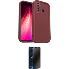 Xiaomi Uyumlu Redmi Note 8 Kılıf Yankı Yansıma Özel Seri Ikili Koruma Seti