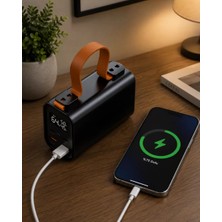 Fta Ticaret 50000 Mah Powerbank Süper Hızlı Şarj LED Göstergeli Taşınabilir Şarj Cihazı