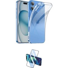 Apple Uyumlu iPhone 16 Plus Kılıf Zirve Doku Ikili Koruma Seti