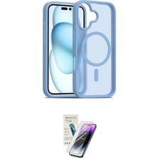 Apple Uyumlu iPhone 16 Kılıf Siluet Minimal Prime Ikili Koruma Seti