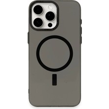 LTG Nova Iphone 15 Kılıf Anka Pc Magneticsafe Sert Metal Kapak - Siyah