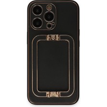 LTG Nova Iphone 13 Kılıf Coco Elit Kapak - Siyah