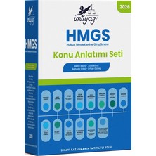 İmtiyaz Yayıncılık Imtiyaz Yayıncılık 2026 Hmgs Ders Notları Seti