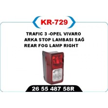 Kaya Csmtex Arka Sis Lambasi Sağ Trafic 3 -Opel Vivaro