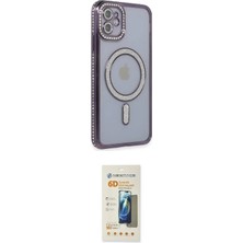 Nuveden Ieg™ Iphone 11 Kılıf Zirve Doku Prime - Siyah 6d Mat Seramik Hayalet Nano Ekran Koruyucu