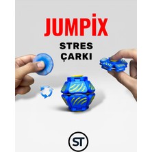 Jumpix/hoplaç/ Çarklı Stres Oyuncağı/bas Çek Çevir